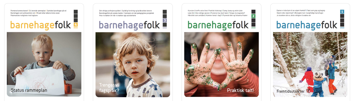 Barnehagefolk | Visuello